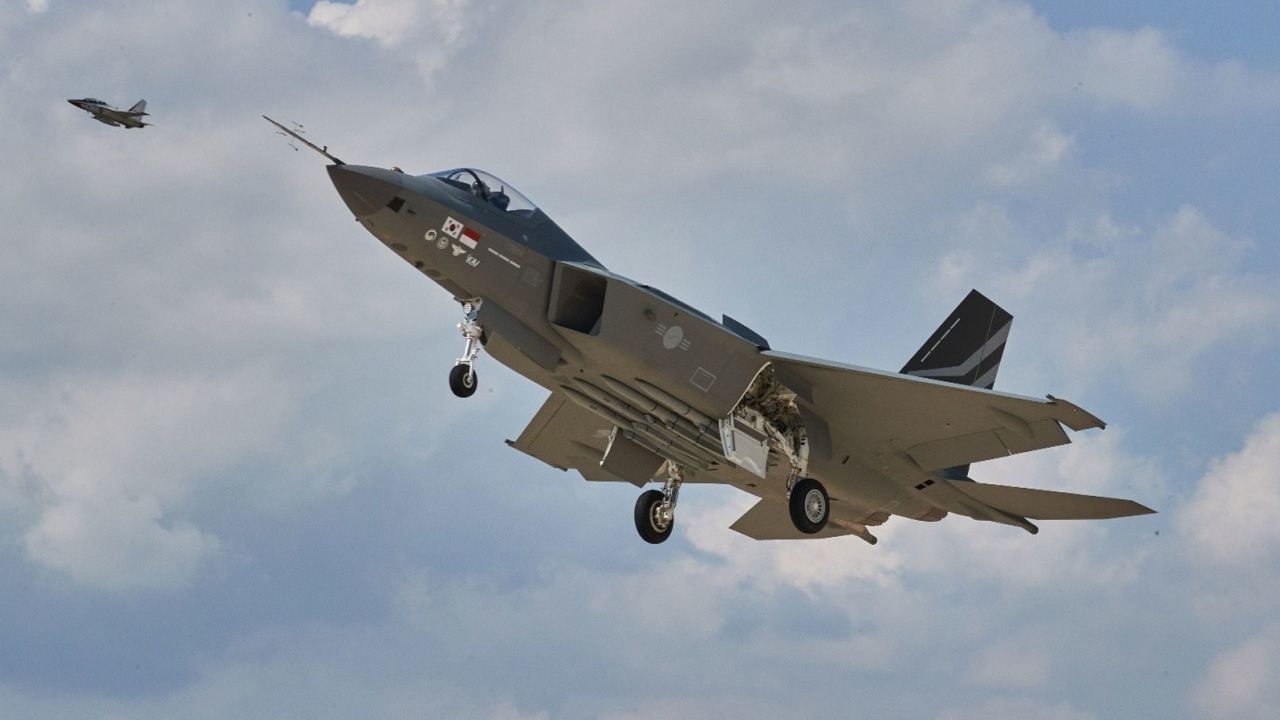 South Korea's homegrown fighter jet, the KF-21, has its first flight. 