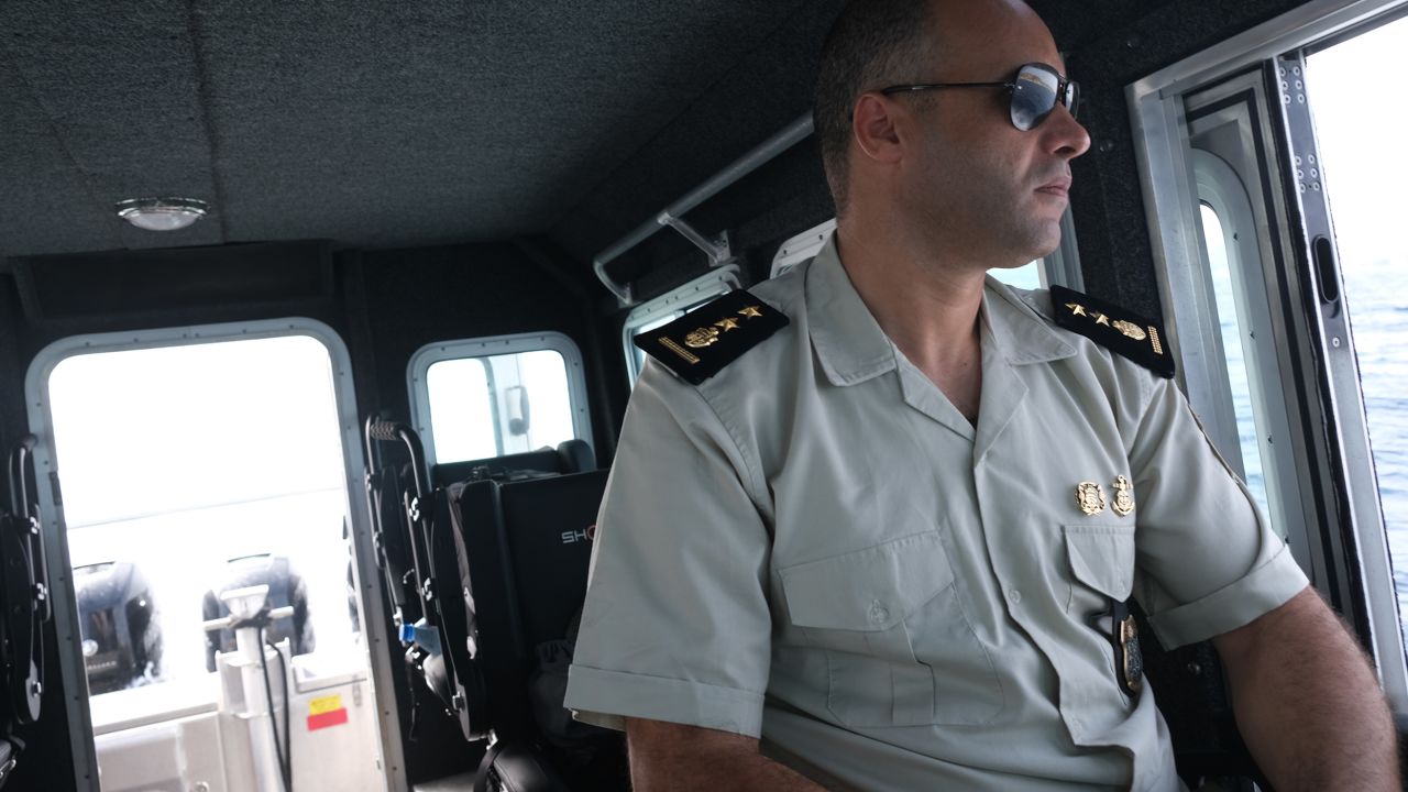 Col. Ayman Mbarki, commander of the Bizerte sector of the Tunisian Coastguard, says his teams often find bodies, rather than survivors.