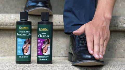 Cadillac Shoe and Shoe Lotion