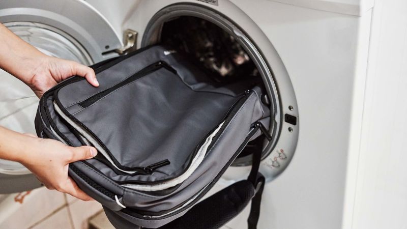 White Zipper Bag Mesh Laundry Bags Clothes Washing Machines Wash