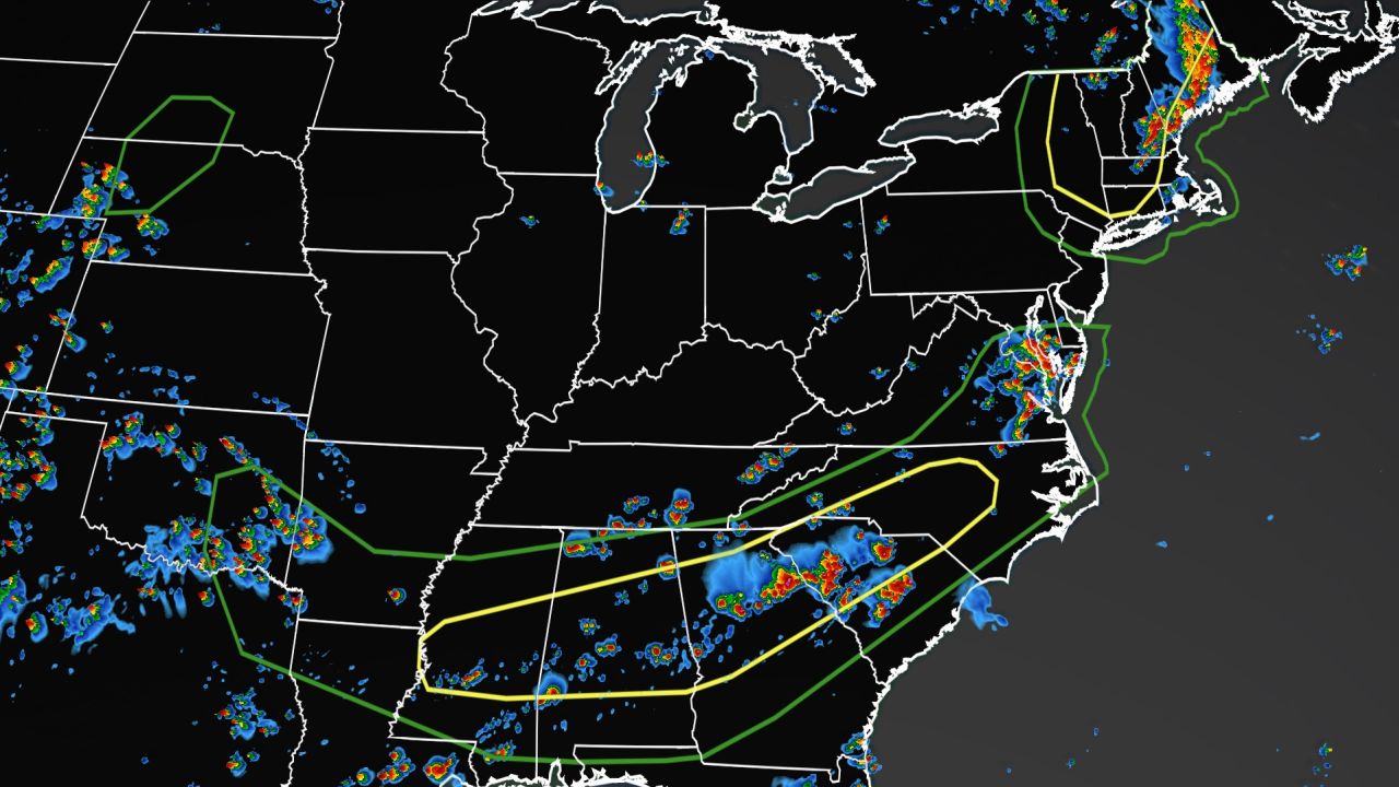 severe storm threat Thursday