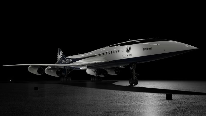 Boom Supersonic unveils new design for Overture supersonic jet | CNN