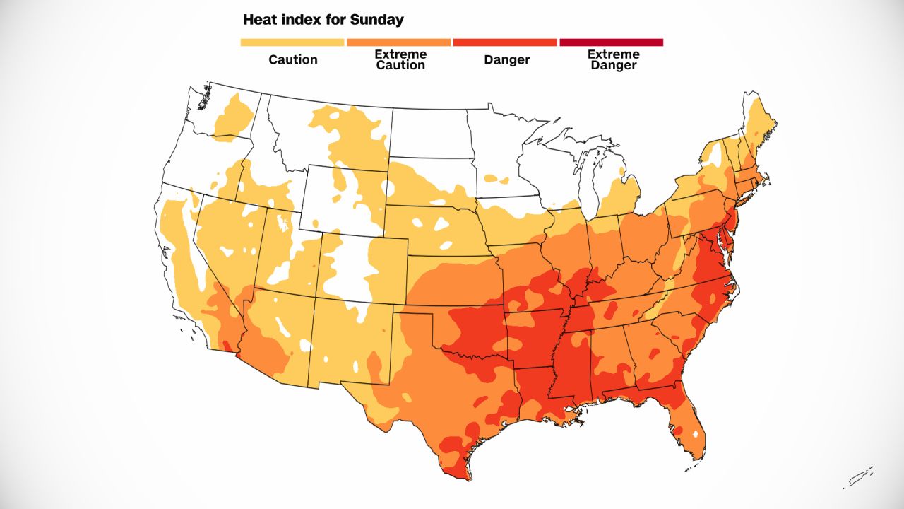 US heat wave: Dangerously high temperatures will last through the ...