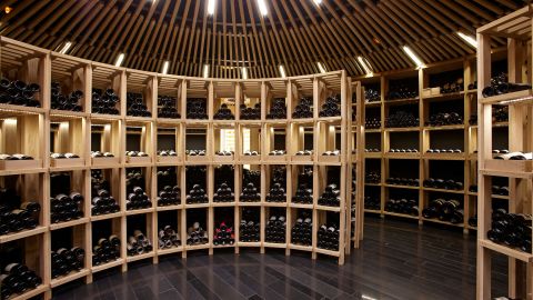 The wine cellar at the Atrio restaurant in Cáceres, pictured in January 2011.