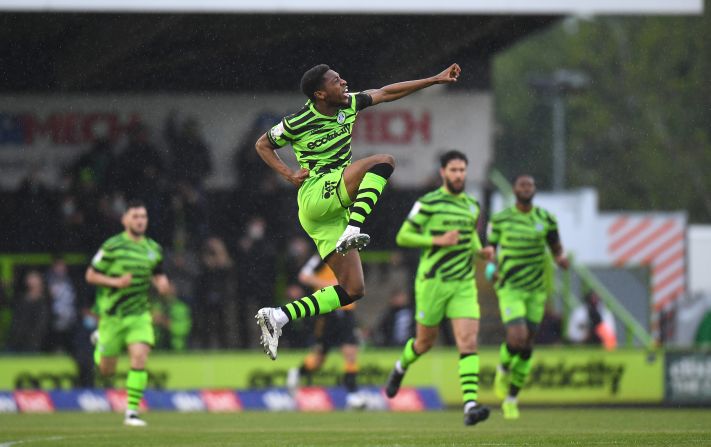 Forest Green Rovers is the world's first UN-certified <a  target="_blank">carbon-neutral football club</a>. The professional club, which plays in England's third-tier, uses 100% renewable energy to mow and water its pitch, power the stadium lights, and even make the uniforms.