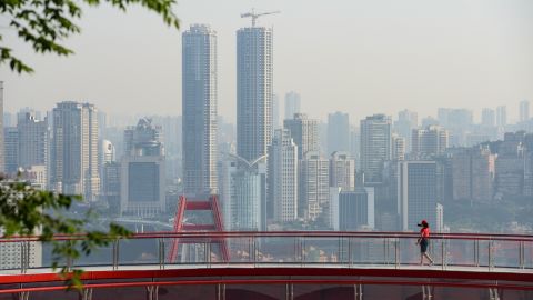 The city of Chongqing has been under a red alert due to the heat.