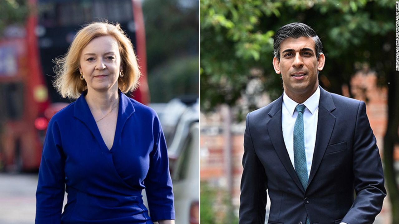 Liz Truss Rishi Sunak SPLIT