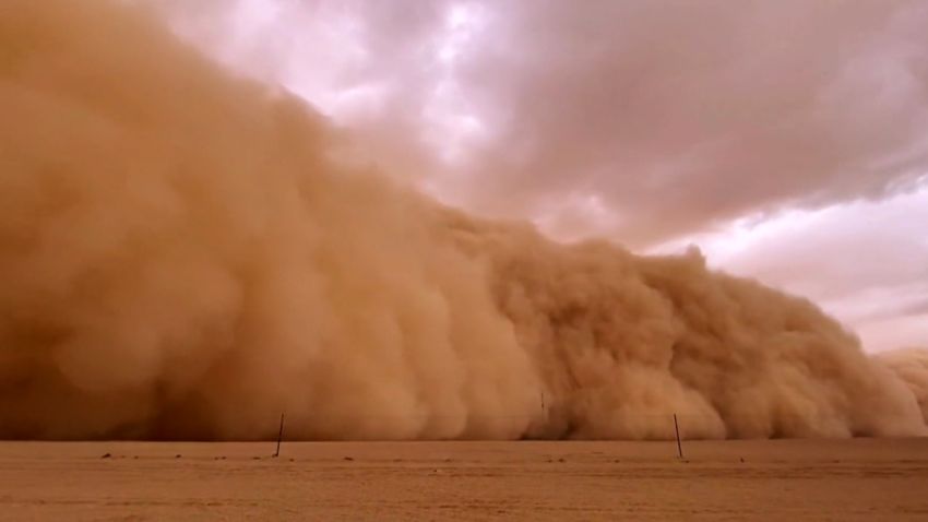 China sandstorm cloud