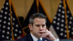 U.S. Representative Adam Kinzinger (R-IL) attends a public hearing of the U.S. House Select Committee to investigate the January 6 Attack on the U.S. Capitol, on Capitol Hill, in Washington, U.S., July 21, 2022. REUTERS/Evelyn Hockstein