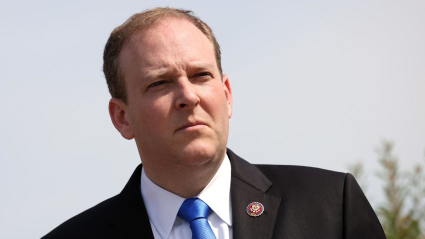 WASHINGTON, DC - MAY 20: Rep. Lee Zeldin (R-NY) attends a press conference on the current conflict between Israel and the Palestinians on May 20, 2021 in Washington, DC. The Republicans voiced their support for Israel and urged the Biden Administration to do the same. (Photo by Kevin Dietsch/Getty Images)
