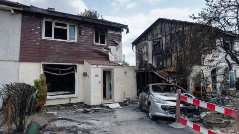 Zoya Shumanska's home in Dagenham was gutted in the blaze.