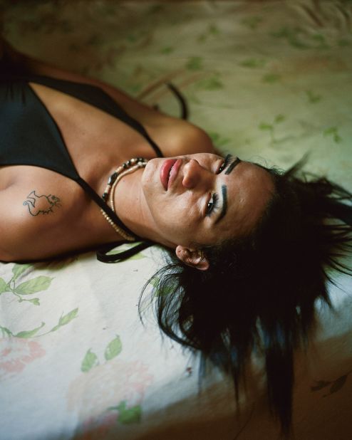 About half of the subjects in Lyons' book are trans, non-binary or "queer in some way," said the photographer, who himself identifies as queer. 