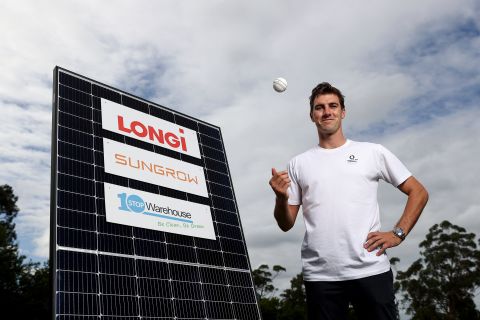Australian men's cricket team captain Pat Cummins has been advocating to reduce the game's carbon footprint. Cummins recently launched the group Cricket for Climate to provide grassroots clubs with solar power.