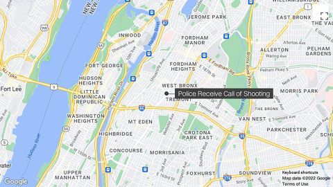 Bronx shooting MAP