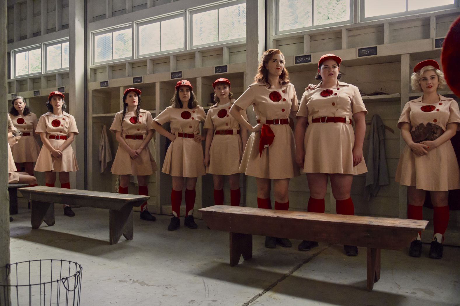 <strong>"A League of Their Own"</strong>: A new take on Penny Marshall's beloved film, this series follows Carson (Abbi Jacobson), Max (Chanté Adams) and a new ensemble of characters carving a path both on and off the field.<strong> (Prime) </strong>