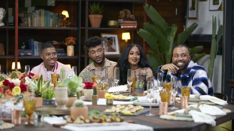 Jordan Bentley, Jerrold Smith II, Cheryl Des Vignes and P'Jae Compton in "Sweet Life: Los Angeles"