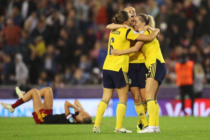 Womens Euro 2022 Sweden triumphs over Belgium 1-0 with feverish late injury-time winner CNN