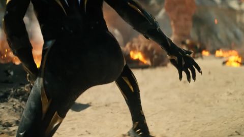 Marvel Studios unveiled a new look at "Black Panther: Wakanda Forever" at San Diego Comic-Con. 