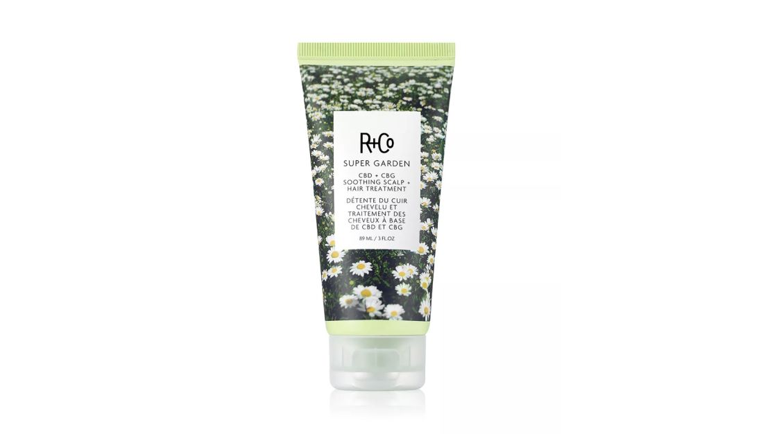 R+Co Super Garden CBD + CBG Soothing Scalp + Hair Treatment