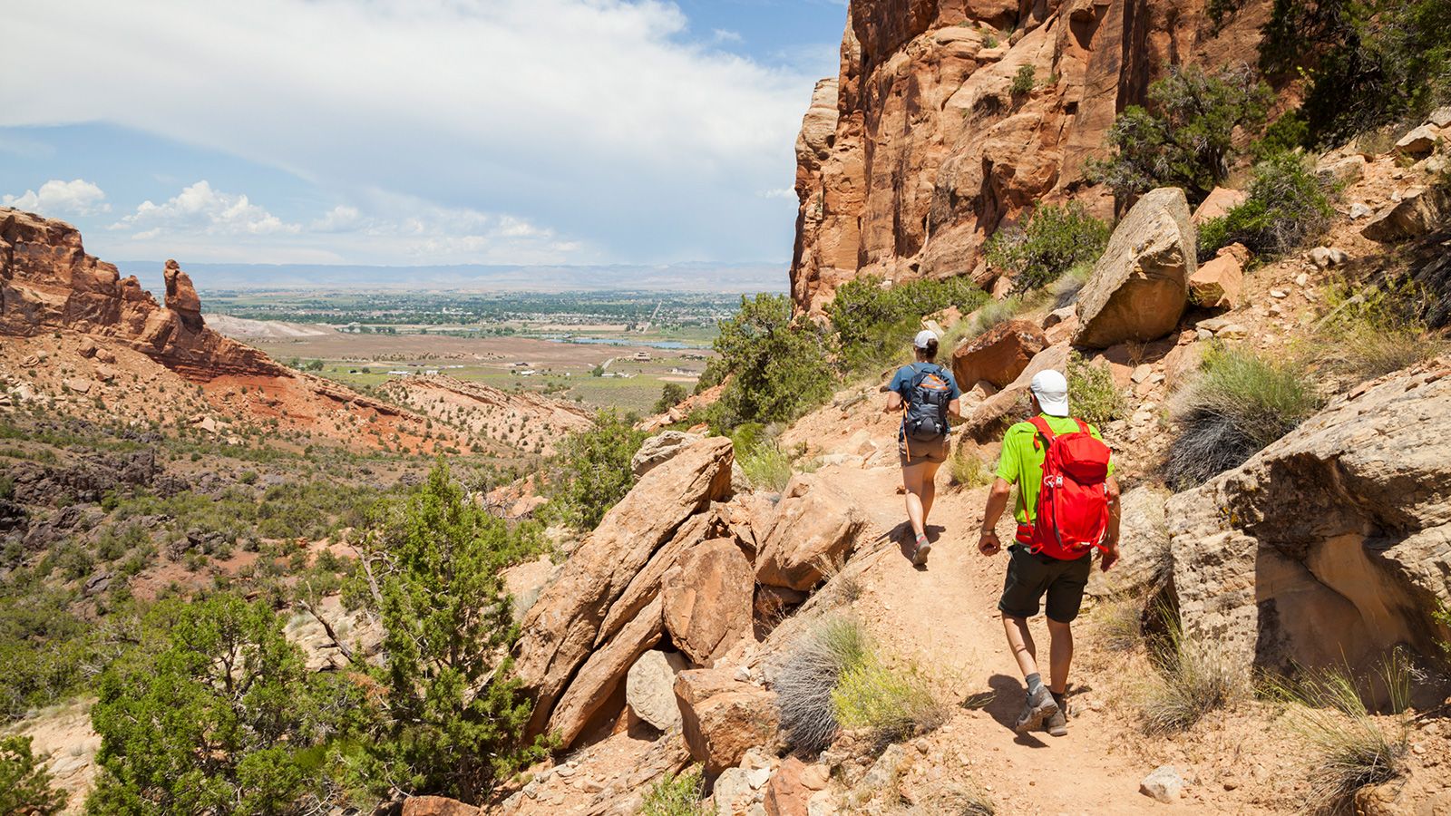 <strong>On foot: </strong>Colorado National Monument offers a range of outdoor activities, including many hiking trails.