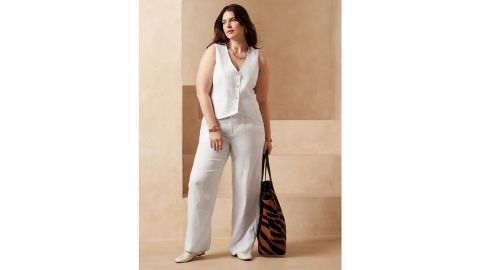 Banana Republic Castello Linen Trousers