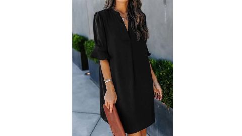 Wkior V-Jack Shift Dress