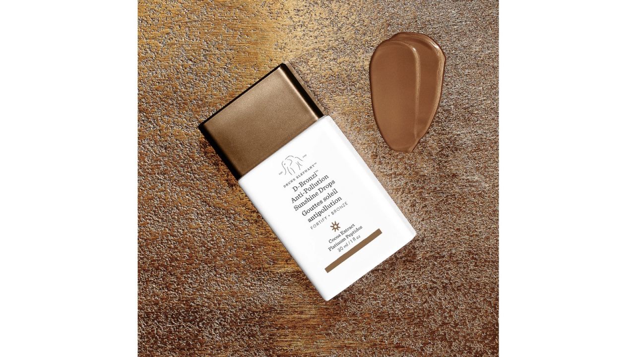 Drunk Elephant D-Bronzi Anti-Pollution Bronzing Drops with Peptides
