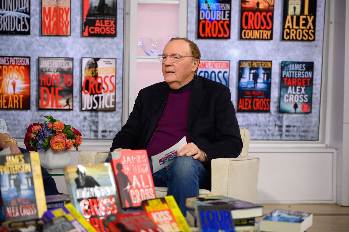 James Patterson made similar comments last month in an interview with the Sunday Times.