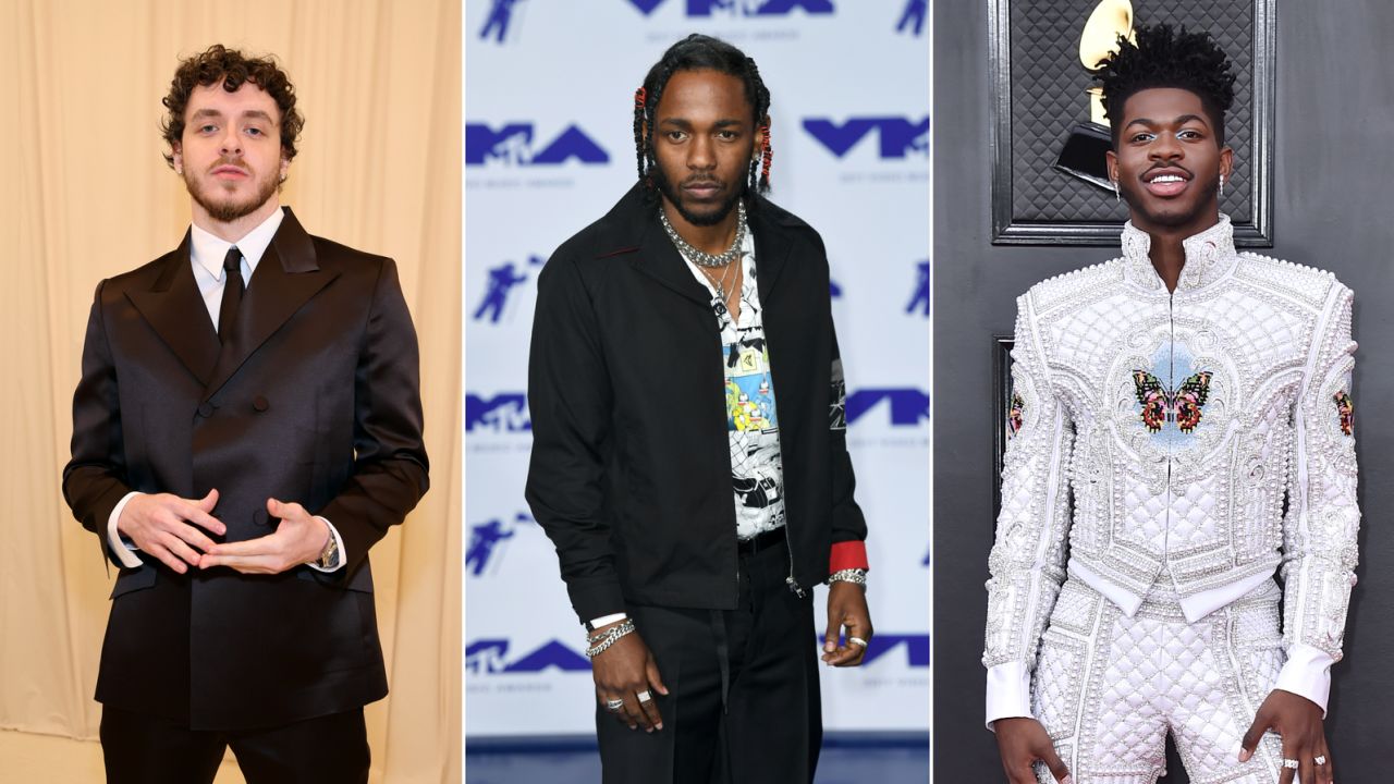 Jack Harlow, Kendrick Lamar and Lil Nas X lead this year's MTV VMA nominations with seven nominations each.