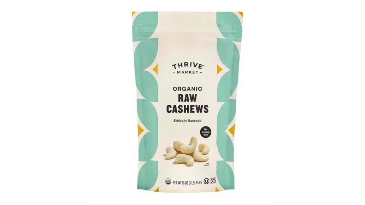 Thrive Market Organic Raw Cashews