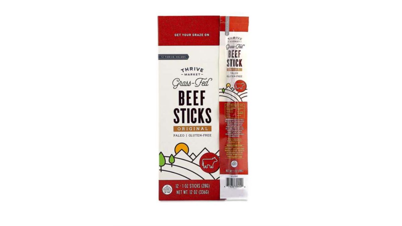 Grass-Fed Beef Sticks, Original_