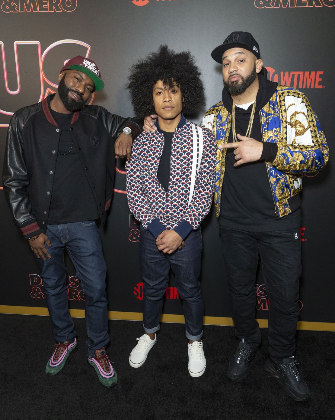 Desus Nice, Victor Lopez and The Kid Mero attend Showtime debut of "Desus & Mero" at the Clocktower New York Edition in 2019.