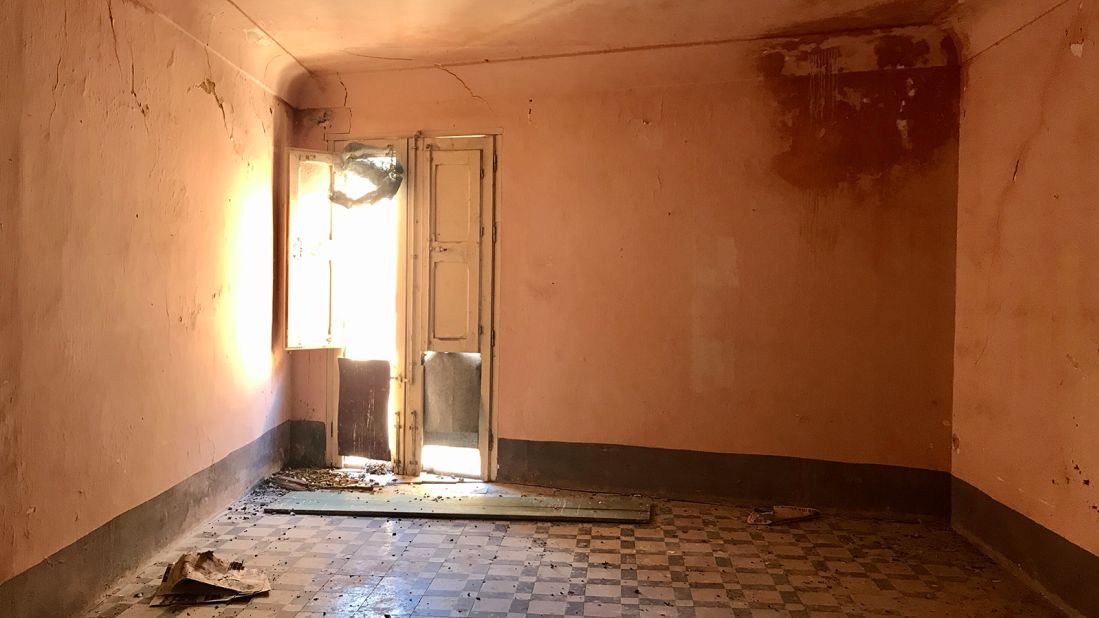 <strong>Complete makeover: </strong>One of the rooms in the historical dwelling before the restyle, which was completed within two years.