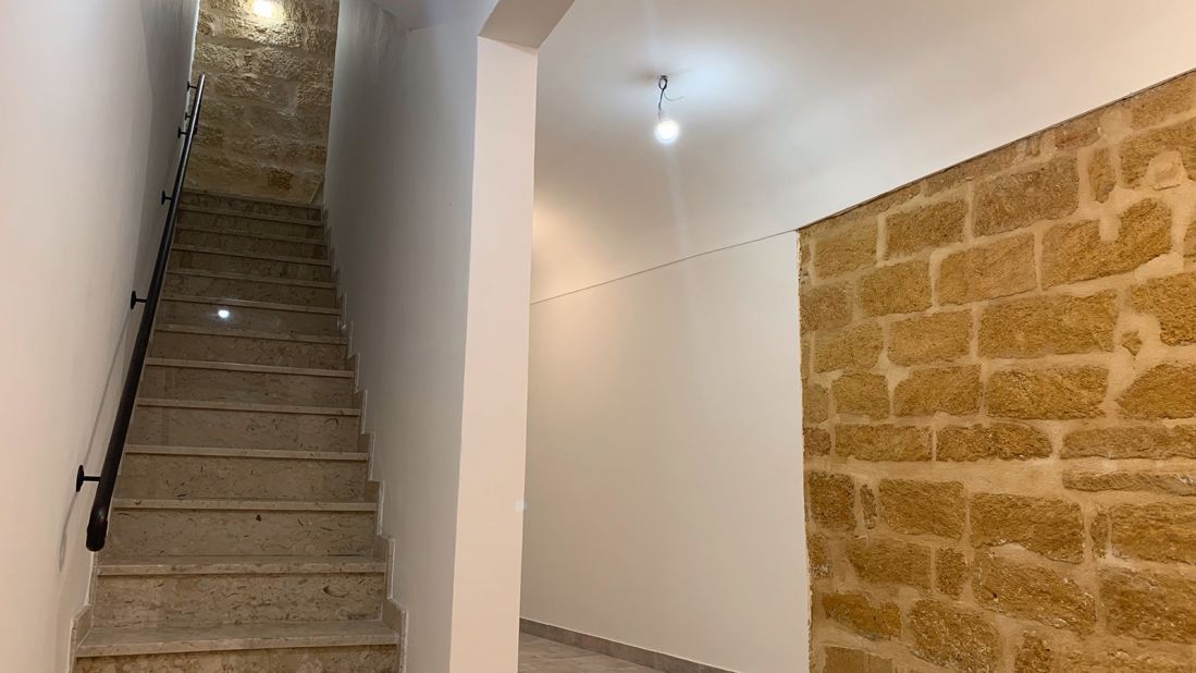 <strong>Amazing transformation: </strong>Two years later, and well ahead of the three-year deadline implemented by local authorities, their Italian home is complete. The couple say their spent $250,000 on the renovation work, which included fixing the original staircases.