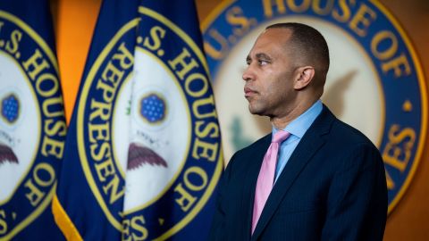Democratic Caucus Chair Hakeem Jeffries, D-N.Y. on April 5, 2022.