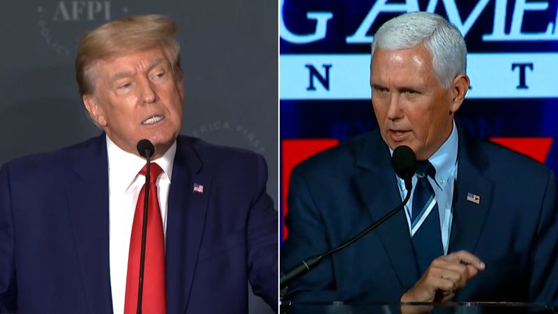 Mike Pence Is Crossing Donald Trump -- Again | CNN Politics