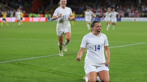 Fran Kirby put the icing on the cake with a late fourth goal.