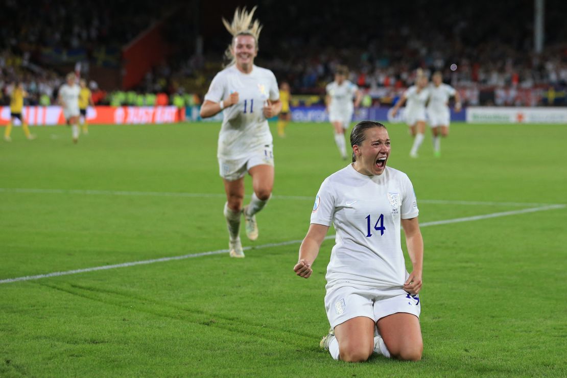 Fran Kirby put the icing on the cake with a fourth goal late on.