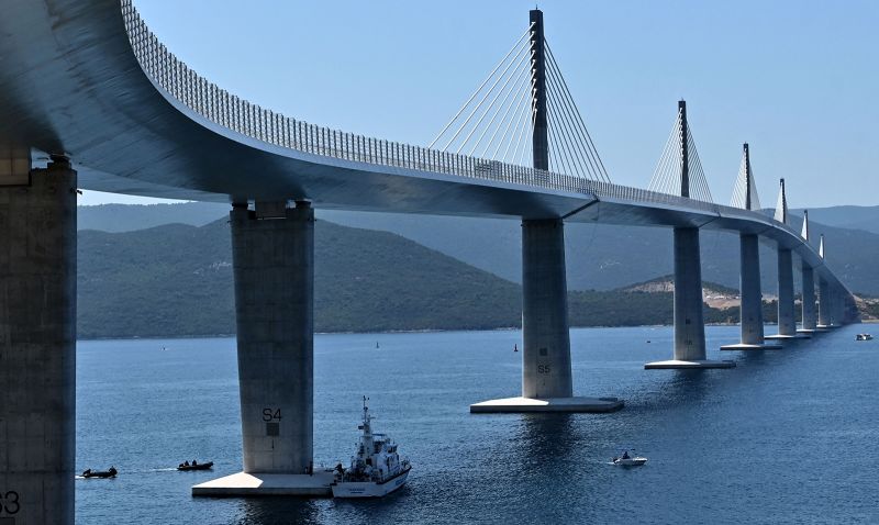 New Croatia bridge redraws map of Adriatic coast CNN