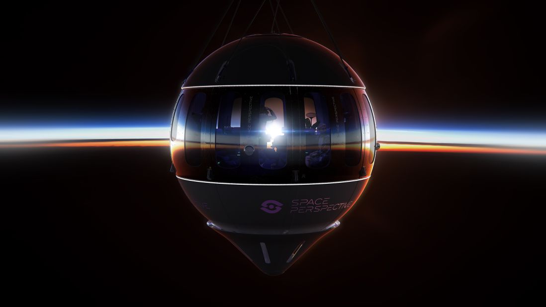 <strong>Getting around: </strong>The capsule's smooth, spherical design will offer guests more headroom than previous iterations. 