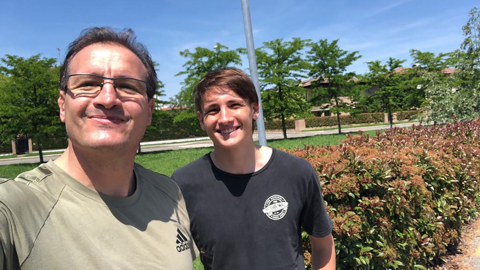 <strong>Leonardo Roldan:</strong> ER doctor Leonard Roldan (left) is moving to the village with his whole family, including his son (pictured right). 