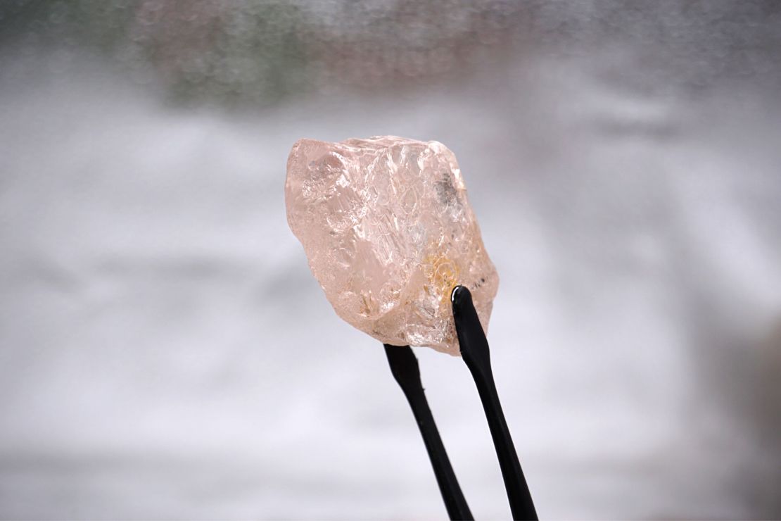 This pink diamond may be the largest discovered in 300 years.