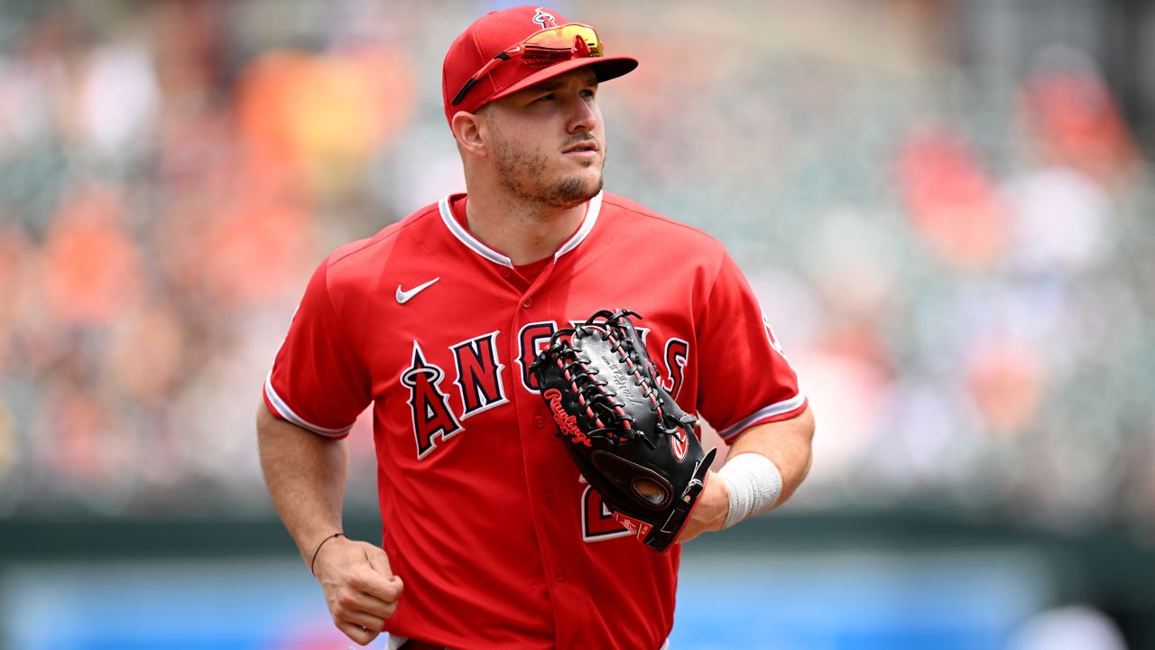 Mike Trout has not played since July 12. 