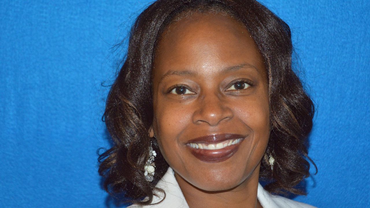 Justine Jones, Town Manager of Kenly, is seen in a photo taken from the town's web site.