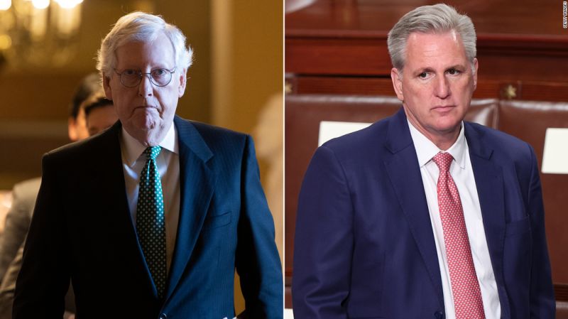 McCarthy and McConnell on collision course as Congress barrels toward messy finish – CNN