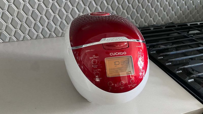 Cuckoo rice deals cooker red