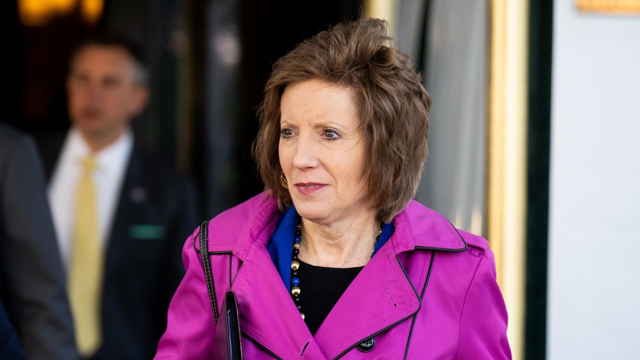 US Rep. Vicky Hartzler, seen here leaving the Capitol Hill Club in Washington in April, has the endorsement of the Missouri Farm Bureau's PAC.