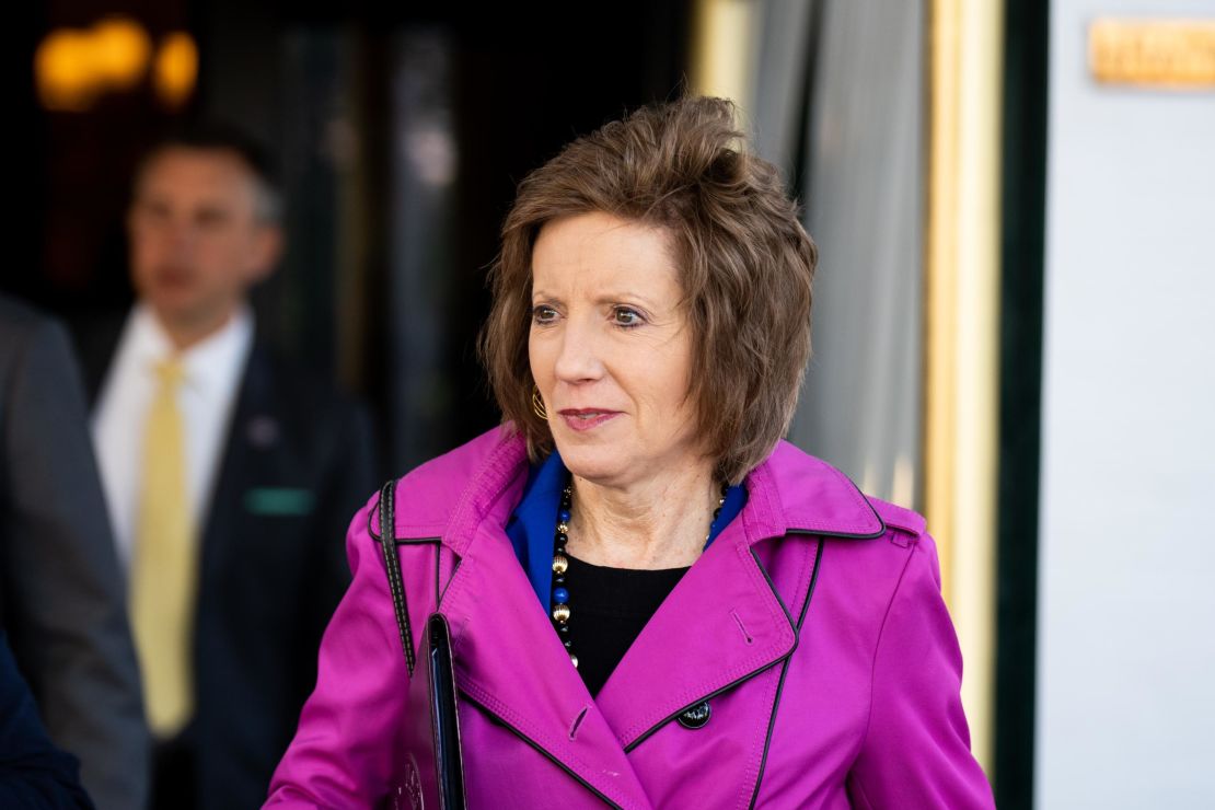 US Rep. Vicky Hartzler, seen here leaving the Capitol Hill Club in Washington in April, has the endorsement of the Missouri Farm Bureau's PAC.