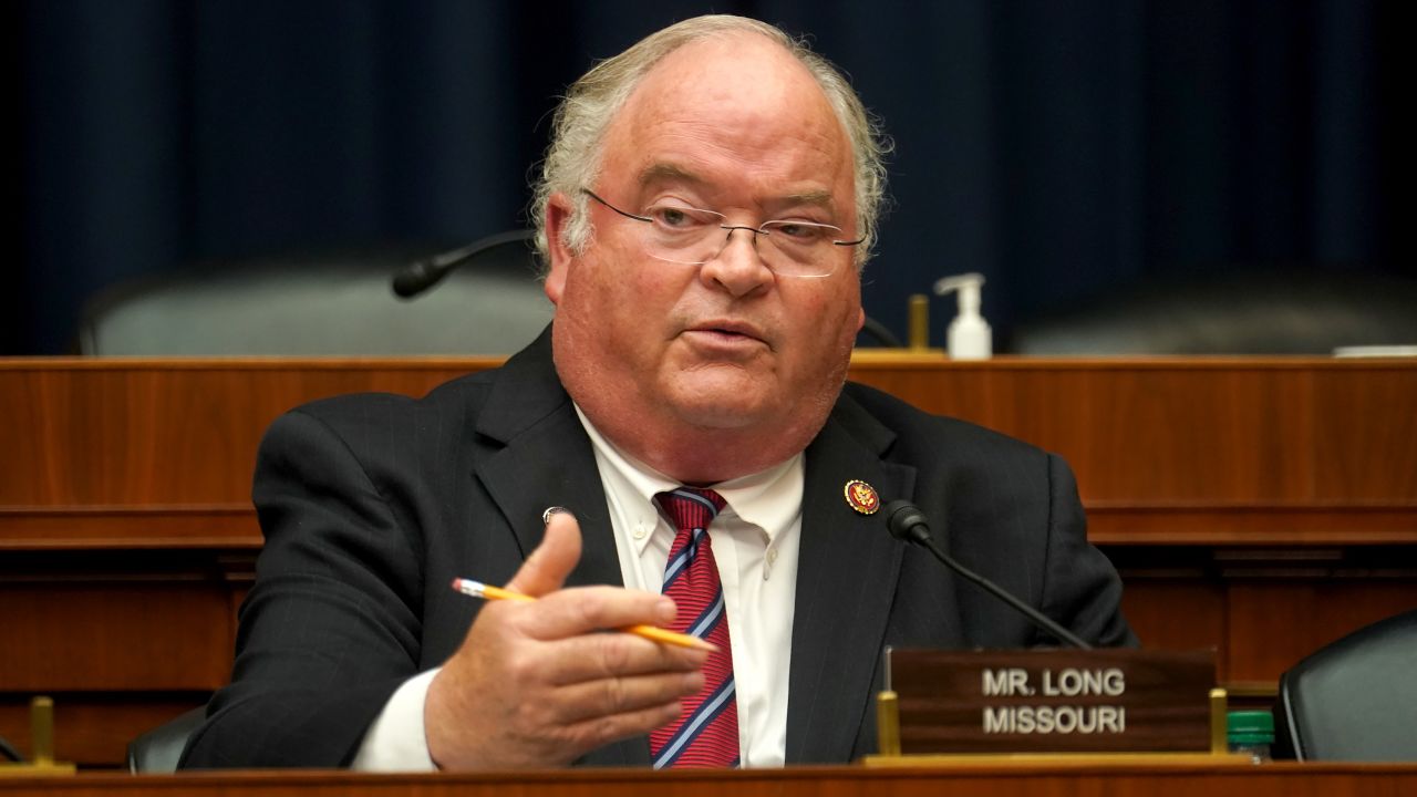 US Rep. Billy Long, seen here on Capitol Hill in 2020, earned former President Donald Trump's praise earlier this year but not an endorsement.