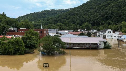 Floyd County was under water after torrential rain Thursday.